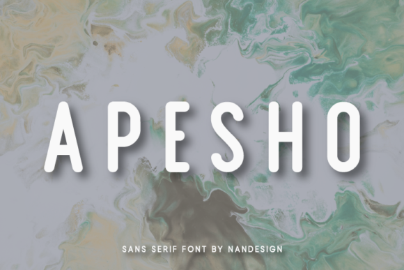 Apesho Typeface Review: A Round Sans Serif for Modern Brands