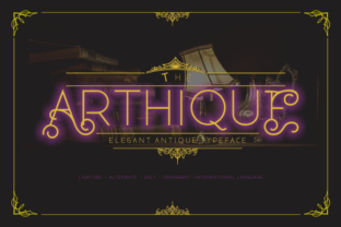 Arthique: The Creative Typeface That Elevates Your Brand Identity