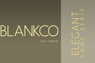 Blankco Light: The Modern Typeface That Transforms Small Business Branding