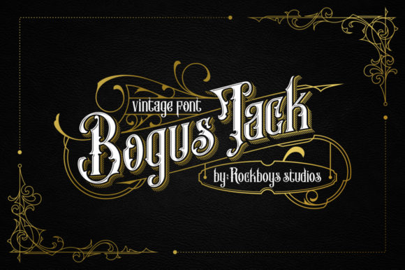 Bogus Jack: A Unique Blackletter Typeface for Bold Brand Identity