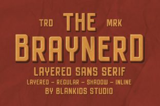 Braynerd: A Charming Sans Serif Typeface for Authentic Brand Identity