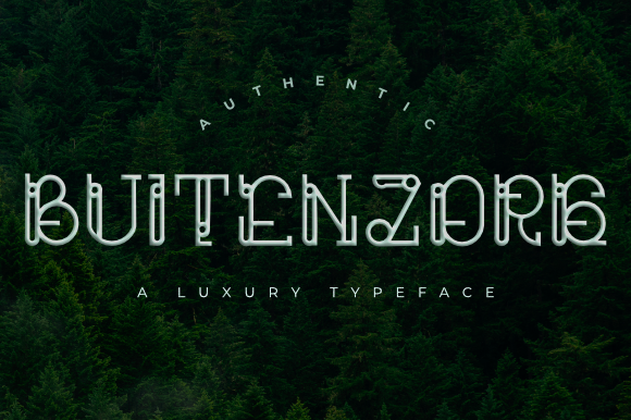 Buitenzorg: A Decorative Typeface for Editorial Identity