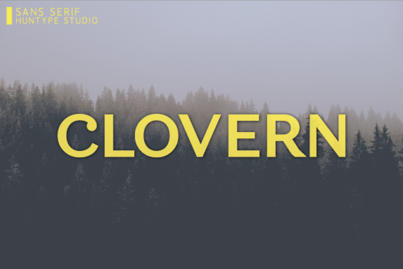 Clovern: The Simple Sans Serif Font for Consistent Branding