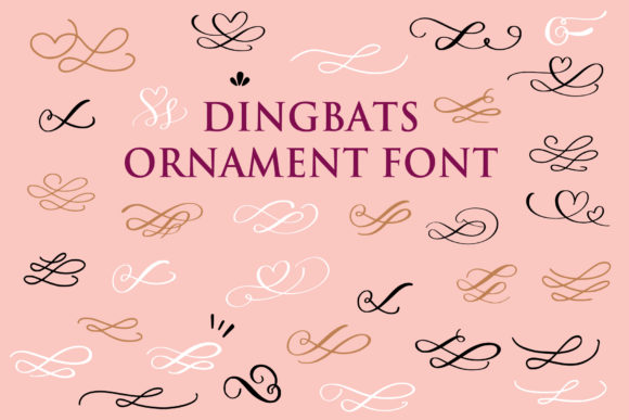 Dingbats Ornaments: The Creative Font for Scroll-Stopping Visuals