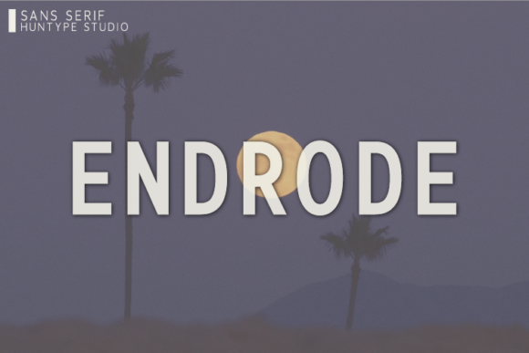 Endrode: The Minimal Typeface That Transforms Your Brand Identity