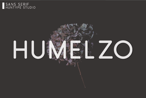 Humelzo: A Clean Sans Serif Typeface for Modern Craft Brands