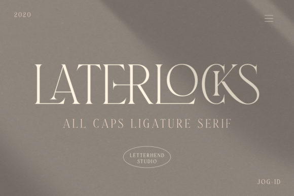 Laterlocks Typeface: Elevating Handmade Product Branding