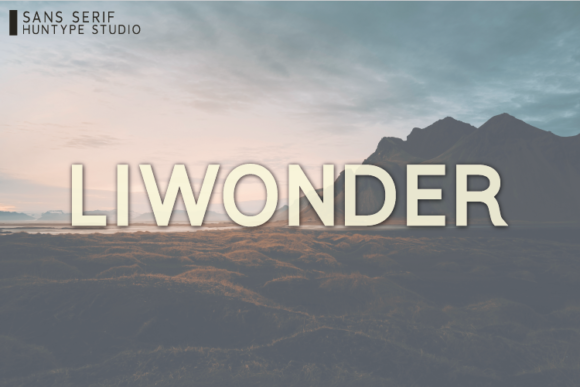 Liwonder: The Sans Serif Typeface for Bold Campaign Headlines