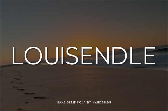 Louisendle: A Clean Sans Serif Font for Modern Web Design