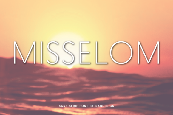 Misselom: The Minimal Sans Serif Font for Scroll-Stopping Campaigns
