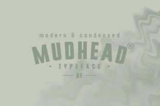Mudhead: An Industrial Sans Serif Font for Bold Branding