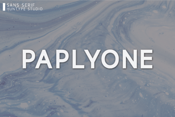 Paplyone: The Clean Sans Serif Font for Consistent Brand Identity