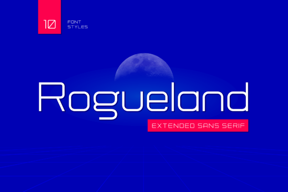 Rogueland: A Modern Sans Serif Typeface for Editorial Projects
