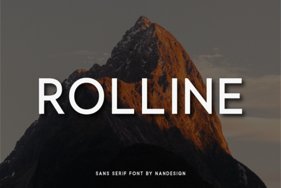 Rolline: The Minimal Sans Serif Typeface for Scroll-Stopping Campaigns
