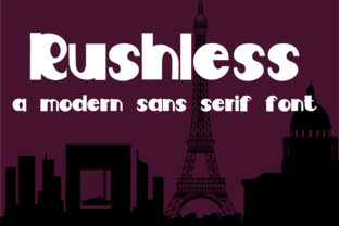 Rushless: The Perfect Sans Serif for Modern Brand Identity