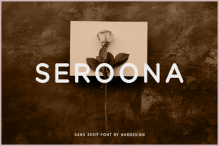 Seroona: A Clean Sans Serif Typeface for Modern Editorial Design