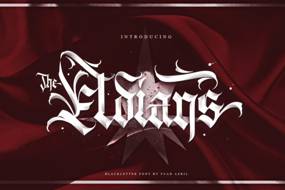 The Eldians Typeface: Elevate Your Brand with Timeless Blackletter Style