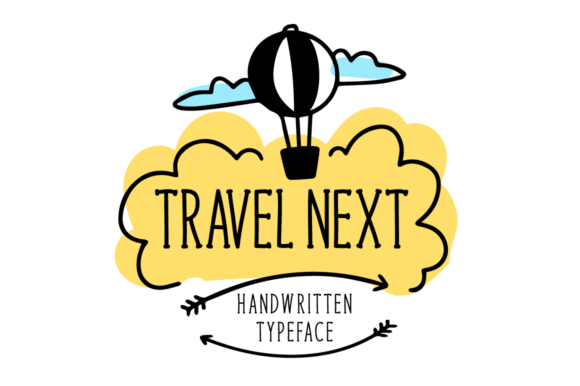 Travel Next: A Playful Serif Font for Quirky Brand Identities