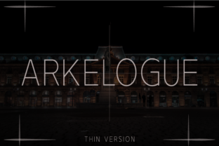 Why Arkelogue Thin Is the Perfect Typeface for Modern Editorial Design