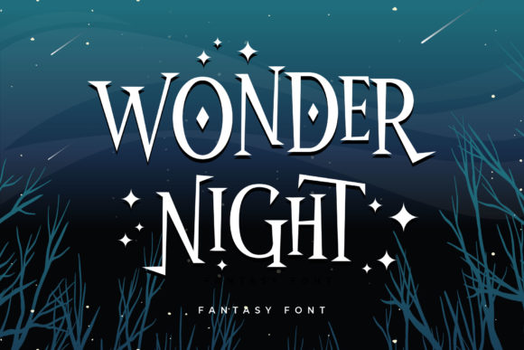 Wonder Night Typeface: Elevate Seasonal Campaigns With Spooky Serif Style