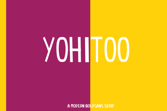 Yohitoo: The Minimal Sans Serif Font for Polished Brand Identity
