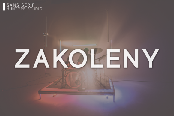 Zakoleny: A Minimal Sans Serif for Clean Digital Interfaces